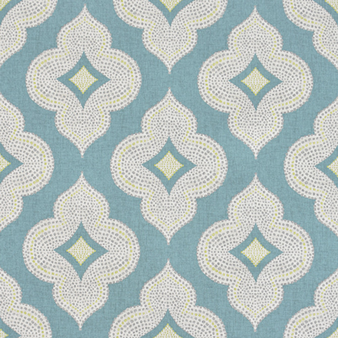 Norden Ridge Verdigris by Carole Designer Fabric Jade 100% Cotton-Soil Repellent Usa 13 1/4" V, 13 1/4" H HD 56.5" - Swanky Fabrics -