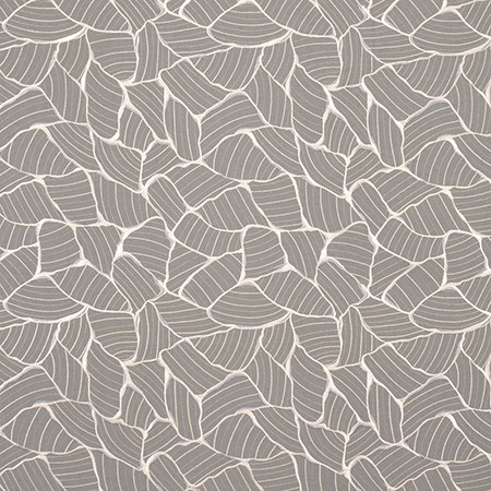 River Bridge Pewter by Carole Designer Fabric Moonstone 60% Polyester, 30% Cotton, 10% Linen India N/A 15 3/8" V, 11 3/8" H 52" - Swanky Fabrics -