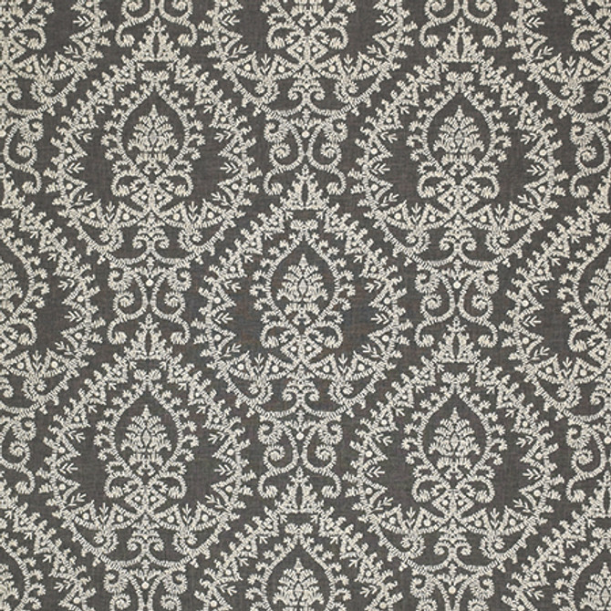 Showcase Fawn by Carole Designer Fabric Moonstone 52% Polyester, 48% Cotton India N/A 12 3/4" V, 12 3/4" H 51" - Swanky Fabrics -