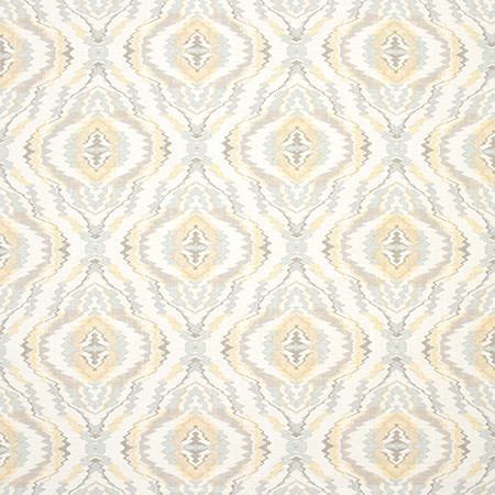 Move Mountains Pastel by Carole Designer Fabric Prisma 36% Polyester, 26% Cotton, 22% Viscose, 16% Linen CHINA 14 3/4" V, 13 1/2" H 55" - Swanky Fabrics -