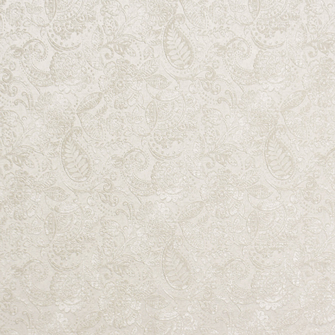 Achievement Flax by Carole Designer Fabric Radiance 99% Polyester, 1% Lycra India 15 1/4" V, 14" H 56" - Swanky Fabrics -