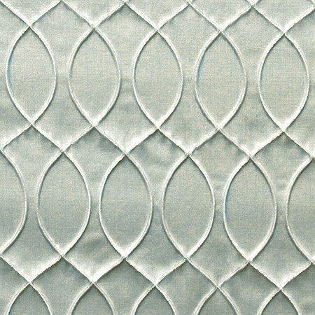 Meeting Point Mineral by Carole Designer Fabric Radiance 100% Polyester India 9,000 Wyzenbeek Double Rubs 9" V, 4 1/4" H 55" - Swanky Fabrics -