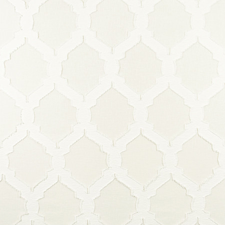 Common Cause Ecru by Carole Designer Fabric See It Through 86% Cotton, 14% Polyester India 11 1/4" V, 6 3/4" H 55" - Swanky Fabrics -