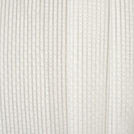 Like Me White by Carole Designer Fabric Sheer Luxury 78% Viscose, 22% Polyester INDIA 1" V, 1" H 117" - Swanky Fabrics -