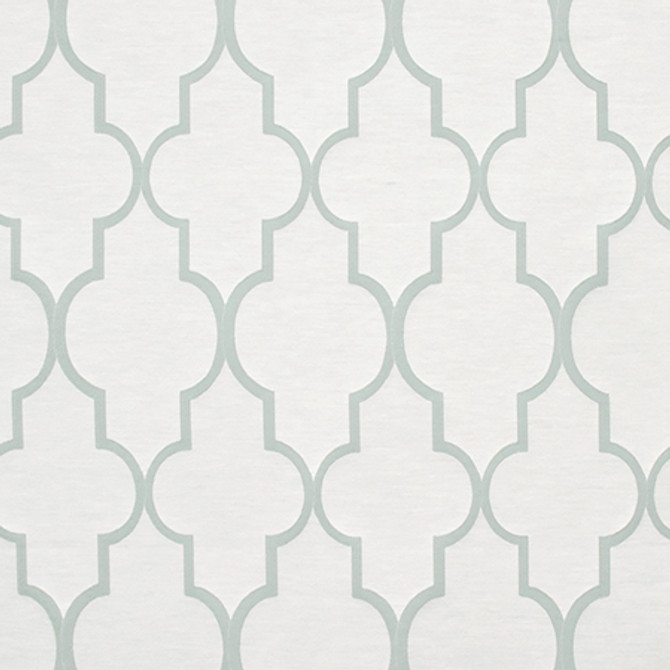 By Grace Seafoam by Carole Designer Fabric State Of The Art 53% Polyester, 47% Cotton TURKEY 13" V, 14" H 59" - Swanky Fabrics -