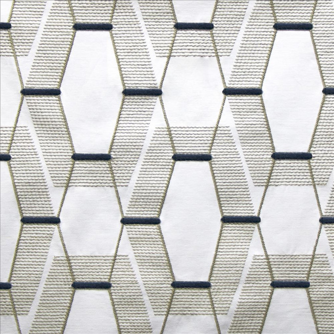 Alwar Navy  by Kasmir Designer Fabric 1474 60% Cotton 40% Polyester  INDIA  </p><p>Repeat: Horizontal: 8 6/8 inches and Vertical: 11 3/8 inches 54  - Swanky Fabrics -