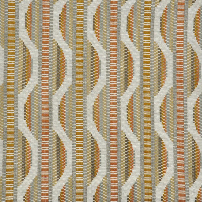 Winding Road # 910 Canyon by Maxwell Designer Fabric Performance Wovens-Vol. Vi Peachtree 100% UV POLYESTER USA V-5.3" H-6.7" 55" - Swanky Fabrics -
