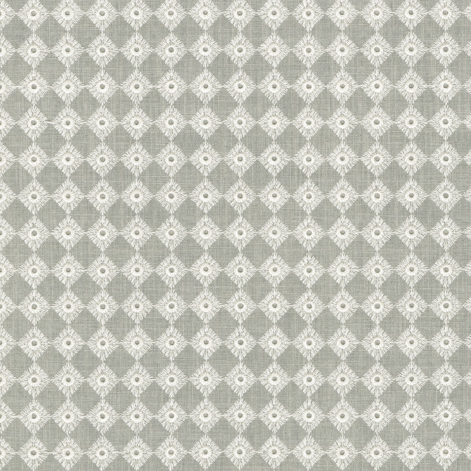 Encore Emb Sterling 412144 by PKL Studio Designer Fabric Base 72% Cotton, 28% Polyester Emb: 100% Cotton India 51000 Horizontal: 1 and Vertical: 1 54 - Swanky Fabrics -