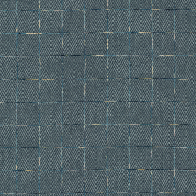 Malay Tweed Indigo 411770 by PKL Studio Designer Fabric 82% Polyester, 18% Cotton, Backed India 51000 Horizontal: 13.6 and Vertical: 16.1 54 - Swanky Fabrics -
