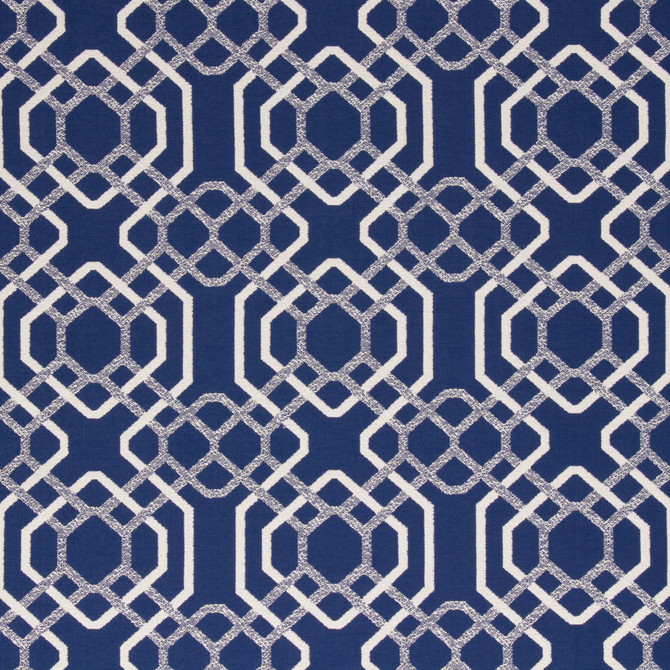 Alexandria Marine by Bella-Dura Designer Fabric  100% BELLA DURA POLYOLEFIN USA 70000 H: 6.875'' V: 6.75'' 55''  - Swanky Fabrics -