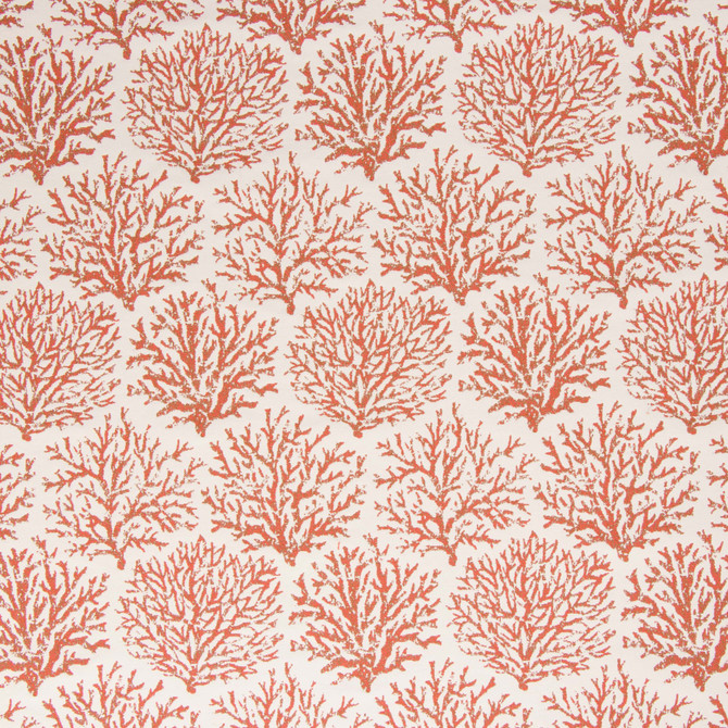 Coraline Persimmon by Bella-Dura Designer Fabric  100% BELLA DURA POLYOLEFIN USA 70000 H: 13.5''' V: 20'' 54.25''  - Swanky Fabrics -
