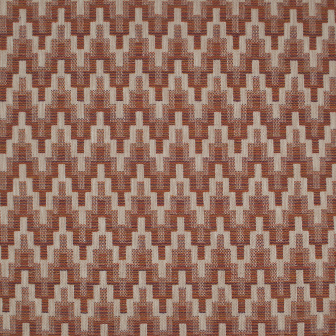 Aztec Native Apricot by Europatex Designer Fabric Aztec 67% Polyester, 33% Cotton 1.70" H, 2.35" V 54.00 inches - Swanky Fabrics -