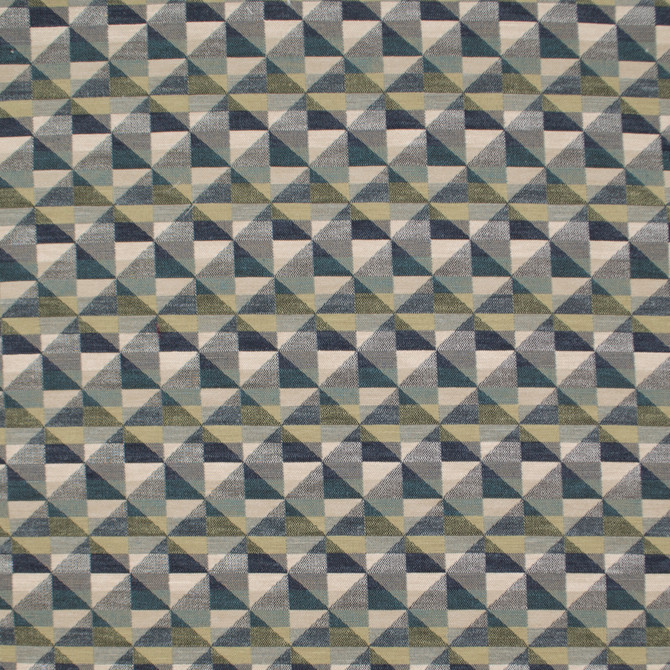 Aztec Rubric Juniper by Europatex Designer Fabric Aztec 67% Polyester, 33% Cotton 1.70" H, 5.00" H 54.00 inches - Swanky Fabrics -