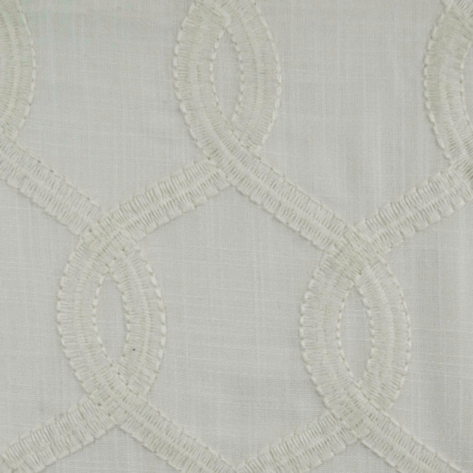 Nantucket - White by Europatex Designer Fabric Nantucket Collection 100% Polyester China See Sample Horizontal: N/A and Vertical: N/A 55.00 inches  - Swanky Fabrics -
