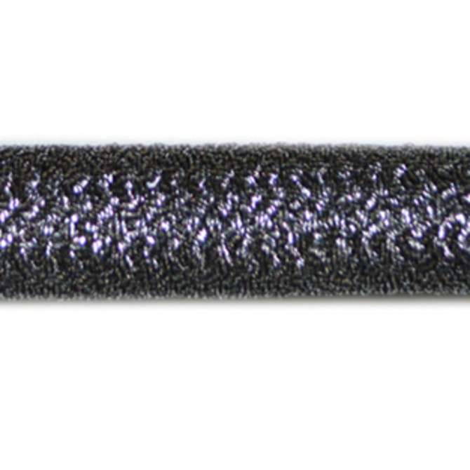 0830 Titanium by Europatex Designer Fabric Metallic 100% Polyester 0.50 inches - Swanky Fabrics -