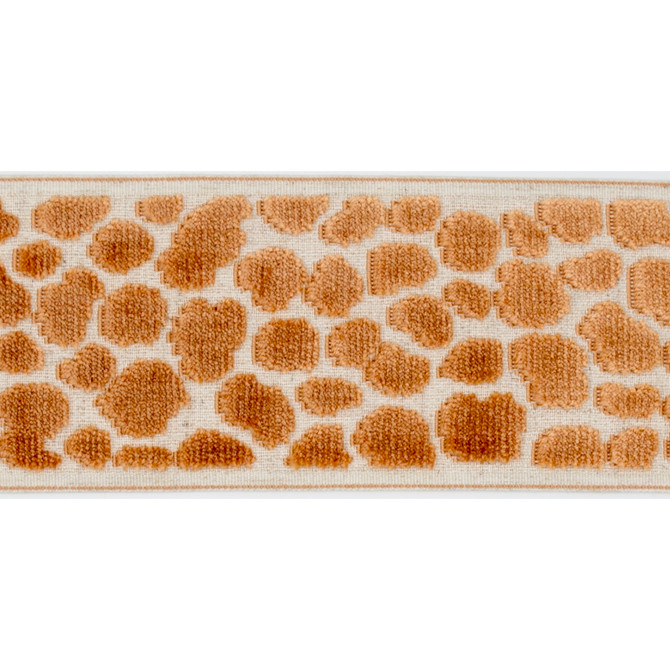 Alpas Terracotta by Europatex Designer Fabric Alpas 100% Polyester 3.50 inches - Swanky Fabrics -