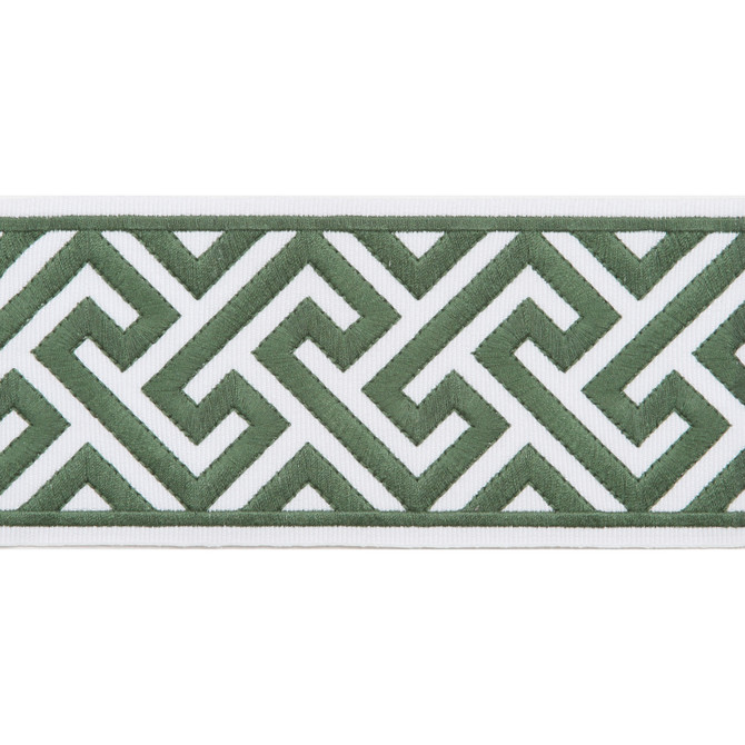 Capri Emerald by Europatex Designer Fabric Capri 51% Fibranne, 49% Polyester 3.50 inches - Swanky Fabrics -