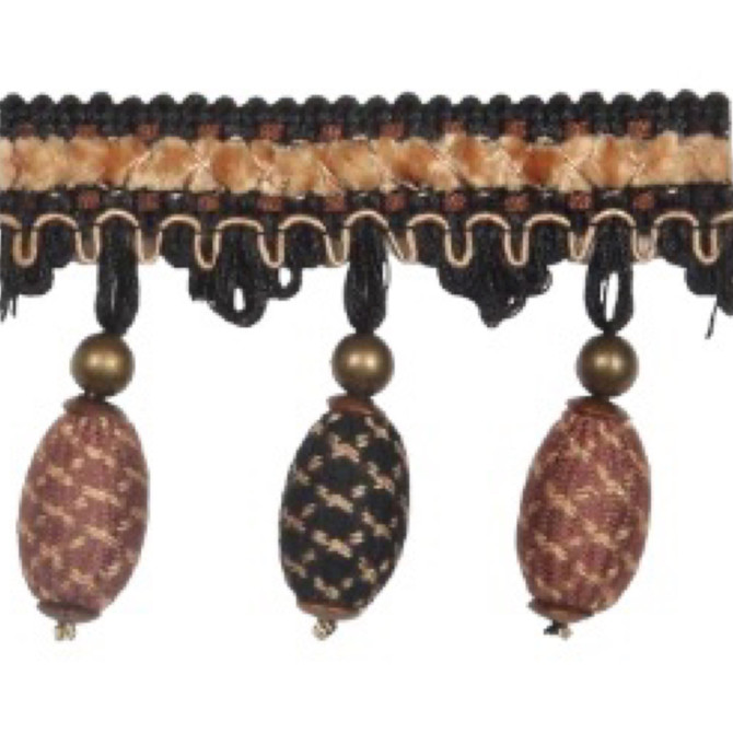 Colmar Frappe by Europatex Designer Fabric Les Marches 45% Wood, 25% Polyester, 25% Rayon, 5% Plastic 3.00 inches - Swanky Fabrics -