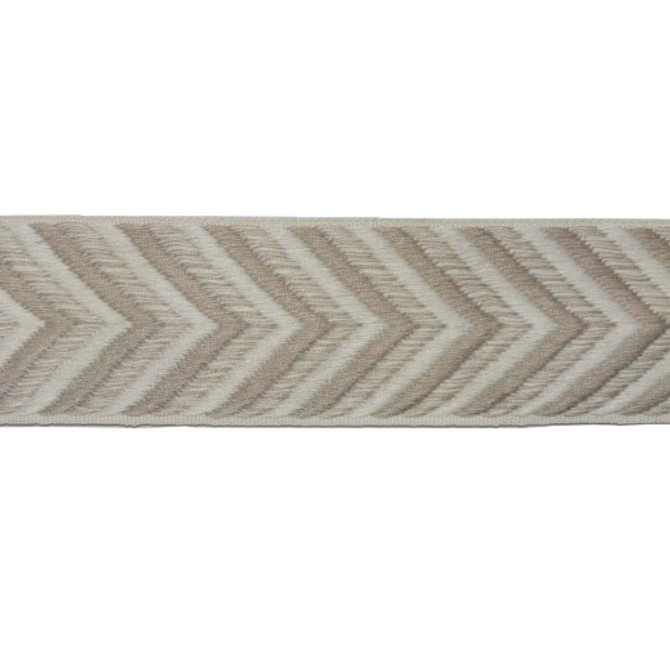 Flounder - Ice by Europatex Designer Fabric Sirenia 50% Viscose / 50% Cotton China See Sample Horizontal: N/A and Vertical: N/A 2.50 inches  - Swanky Fabrics -