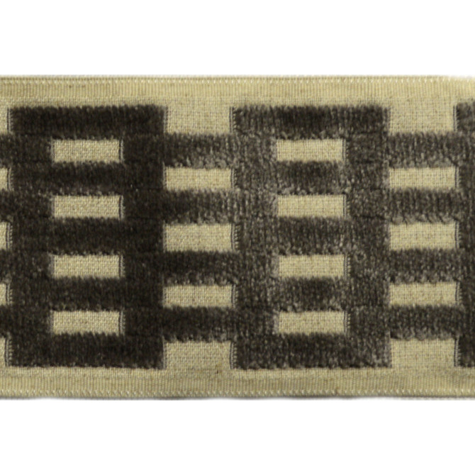 Gothenburg Steel by Europatex Designer Fabric Gothenburg 57% Rayon, 32% Polyester, 11% Linen 3.50 inches - Swanky Fabrics -