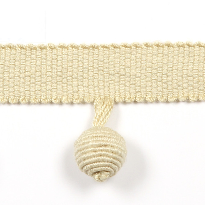 Le Lin Beaded Fringe Camouflage by Europatex Designer Fabric Le Lin 63% Linen, 37% Rayon 1.46 inches - Swanky Fabrics -