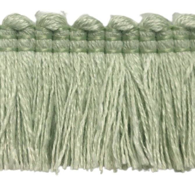 Legacy Brushed Fringe Spa by Europatex Designer Fabric Legacy 97% Linen, 3% Polyester 1.20 inches - Swanky Fabrics -