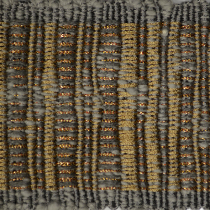 Legacy Tape Haze by Europatex Designer Fabric Legacy 64% Cotton, 26% Rayon, 5% Linen, 5% Metallic yarns 2.50 inches - Swanky Fabrics -