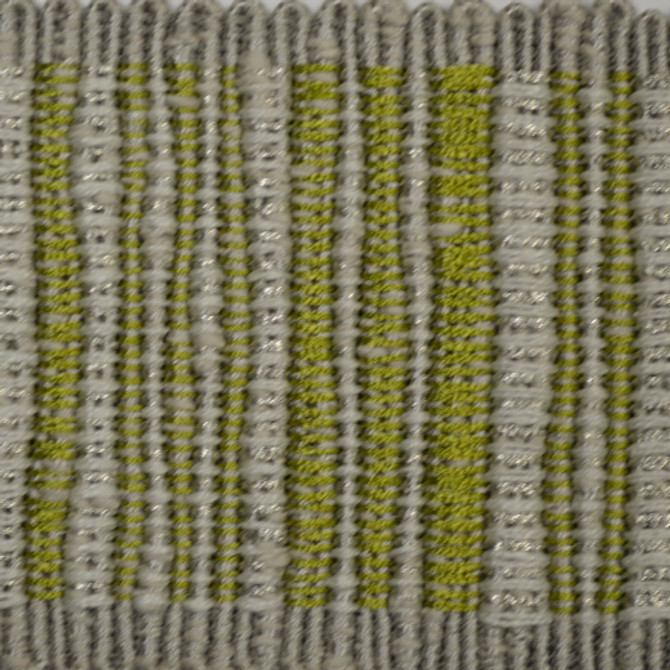 Legacy Tape Kiwi by Europatex Designer Fabric Legacy 64% Cotton / 26% Rayon / 5% Linen / 5% Metallic yarns China See Sample Horizontal: N/A and Vertical: N/A 2.50 inches  - Swanky Fabrics -