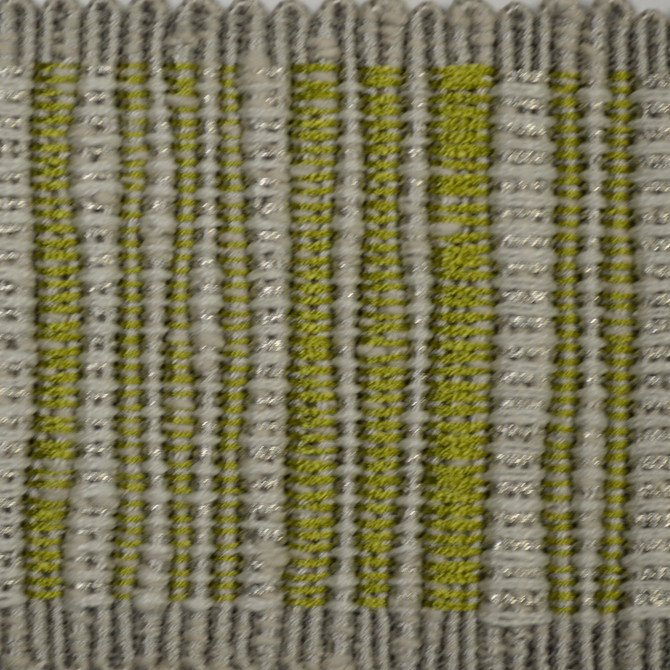Legacy Tape Kiwi by Europatex Designer Fabric Legacy 64% Cotton, 26% Rayon, 5% Linen, 5% Metallic yarns 2.50 inches - Swanky Fabrics -