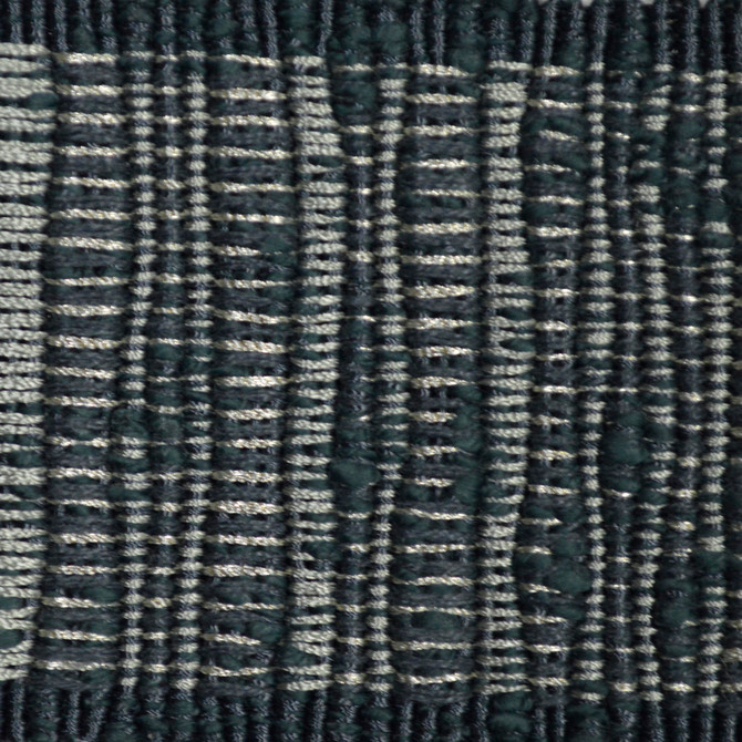 Legacy Tape Marine by Europatex Designer Fabric Legacy 64% Cotton, 26% Rayon, 5% Linen, 5% Metallic yarns 2.50 inches - Swanky Fabrics -