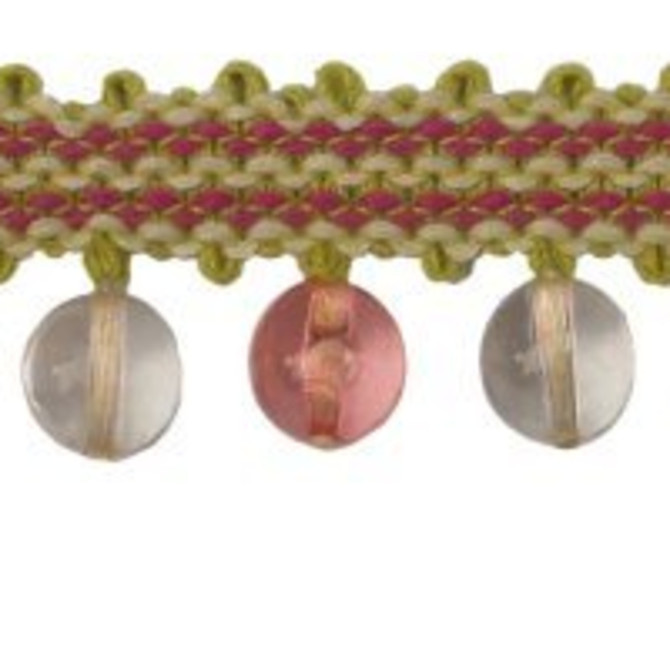 Palazzo Pink by Europatex Designer Fabric Carnivale 88% Acrylic, 12% Polyester 1.00 inches - Swanky Fabrics -