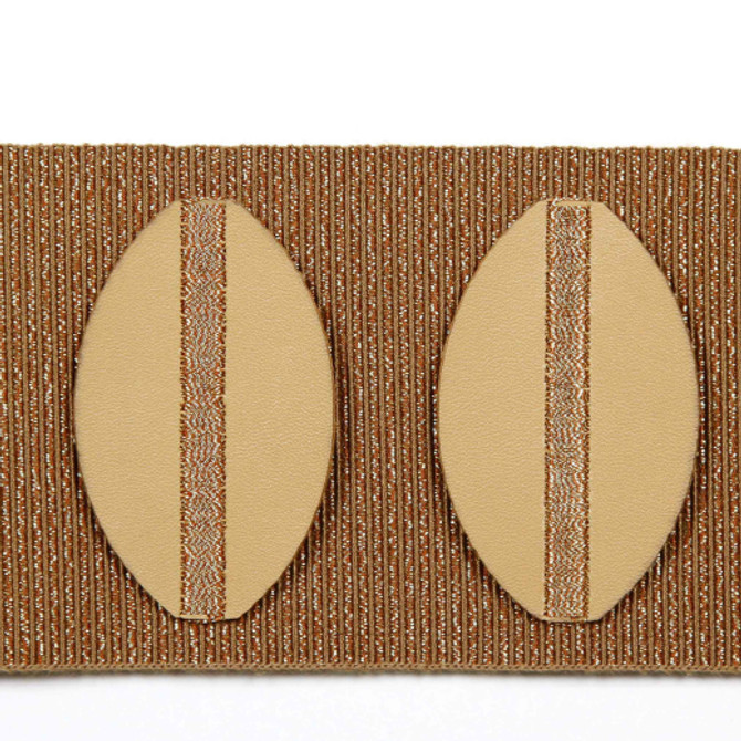 Paros - Topaz by Europatex Designer Fabric Kos & Paros 55% Faux Leather / 22% Fibranne / 12% Metallic yarn / 10% Rayon / 1% Polyester China See Sample Horizontal: N/A and Vertical: N/A 3.00 inches  - Swanky Fabrics -