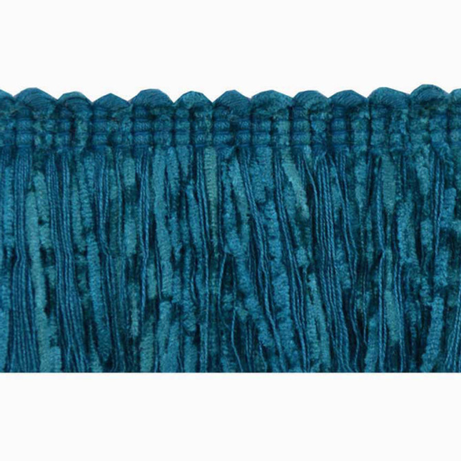 Patio - Peacock by Europatex Designer Fabric Veranda Collection 55% Acrylic / 45% Polyester China See Sample Horizontal: N/A and Vertical: N/A 2.00 inches  - Swanky Fabrics -