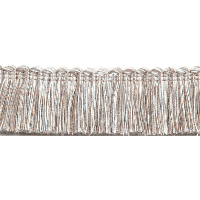 Pergola Brushed Fringe Sand by Europatex Designer Fabric Pergola 100% Solution Dyed Acrylic 1.50 inches - Swanky Fabrics -