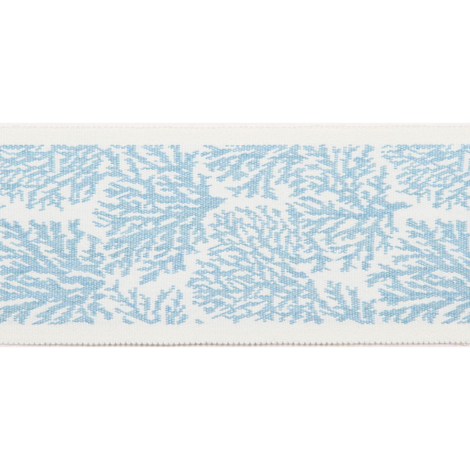 Pergola Coral Tape Breeze by Europatex Designer Fabric Pergola 100% Solution Dyed Acrylic 3.25 inches - Swanky Fabrics -