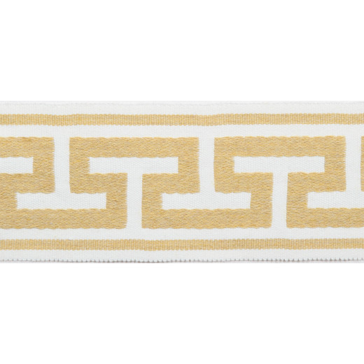 Pergola - Embroidered Tape - Sunlight by Europatex Designer Fabric Pergola 100% Solution Dyed Acrylic China See Sample Horizontal: N/A and Vertical: N/A 2.75 inches  - Swanky Fabrics -