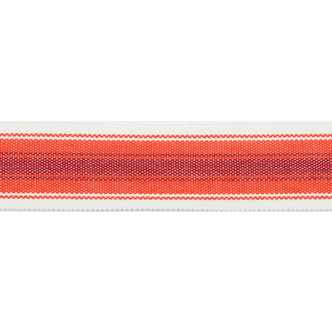 Pergola - Striped Tape - Cranberry by Europatex Designer Fabric Pergola 100% Solution Dyed Acrylic China See Sample Horizontal: N/A and Vertical: N/A 1.50 inches  - Swanky Fabrics -