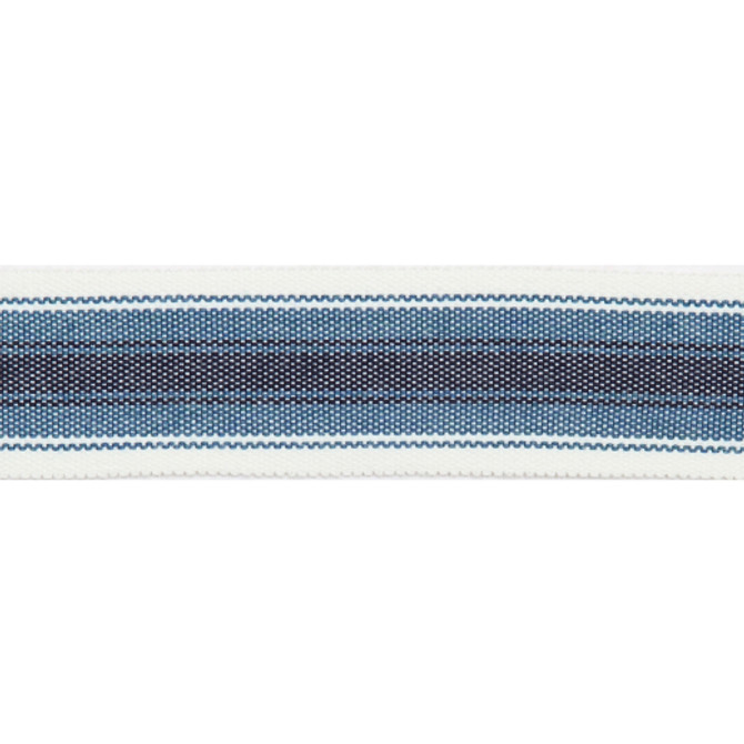 Pergola - Striped Tape - Marine by Europatex Designer Fabric Pergola 100% Solution Dyed Acrylic China See Sample Horizontal: N/A and Vertical: N/A 1.50 inches  - Swanky Fabrics -