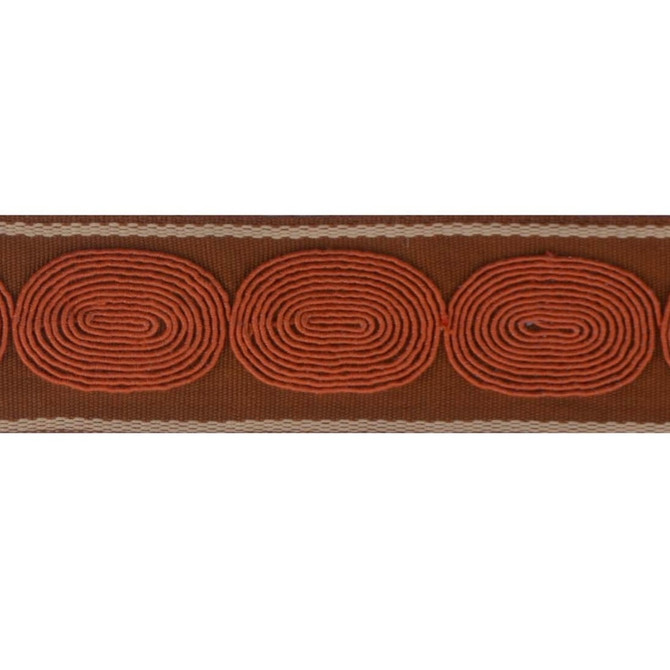 Scuttle Apricot by Europatex Designer Fabric Sirenia 50% Viscose, 50% Cotton 2.00 inches - Swanky Fabrics -