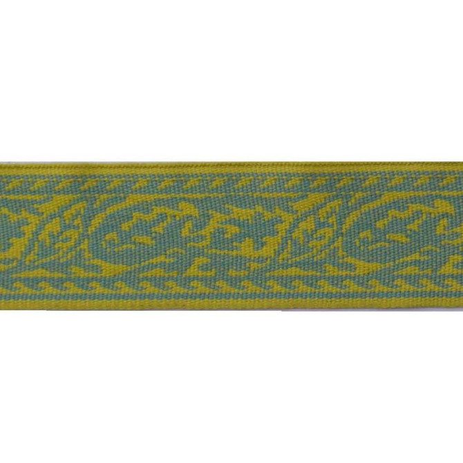 Triton Lime by Europatex Designer Fabric Sirenia 50% Viscose, 50% Cotton 2.00 inches - Swanky Fabrics -