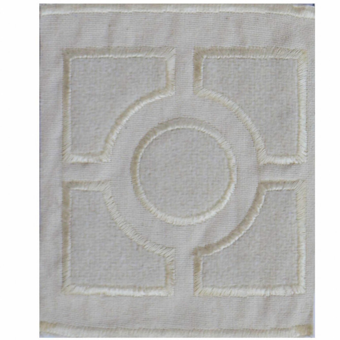 Urban Ivory by Europatex Designer Fabric Loft Collection 100% Polyester 5.00 inches - Swanky Fabrics -