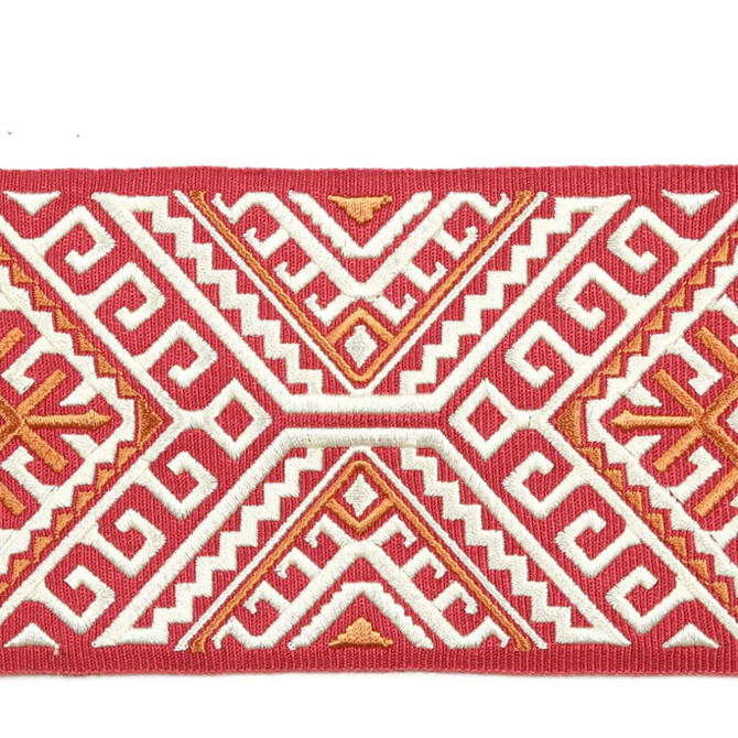 Vaduz Spring by Europatex Designer Fabric Tapes Galore 100% Polyester 6.25" 3.50 inches - Swanky Fabrics -