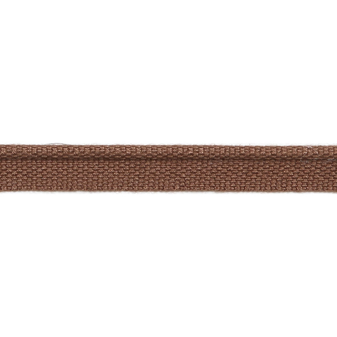 Versailles 1/8" Piping Woven Lip Cord Chestnut by Europatex Designer Fabric Versailles 64% Rayon, 36% Cotton 0.13 inches - Swanky Fabrics -