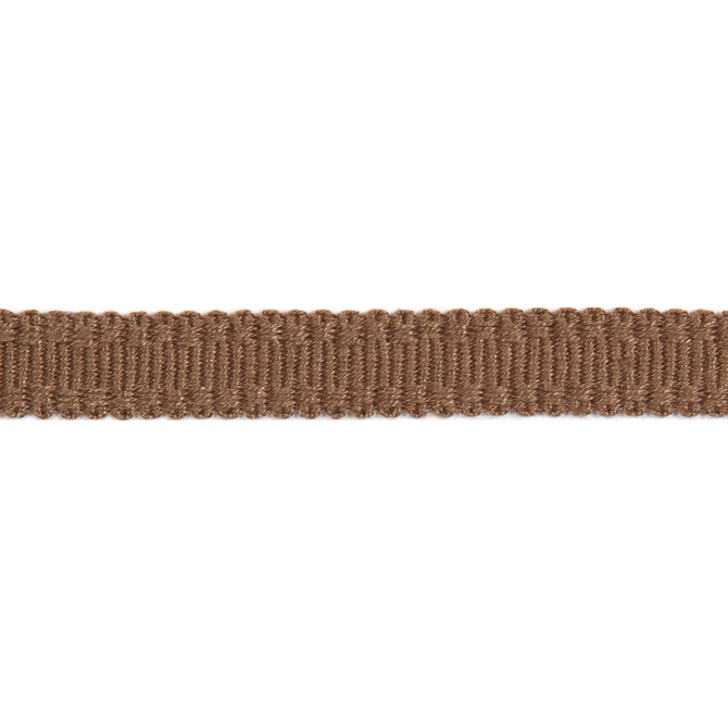 Versailles 9/16" Raised Edge Gimp Chestnut by Europatex Designer Fabric Versailles 100% Rayon 0.56 inches - Swanky Fabrics -