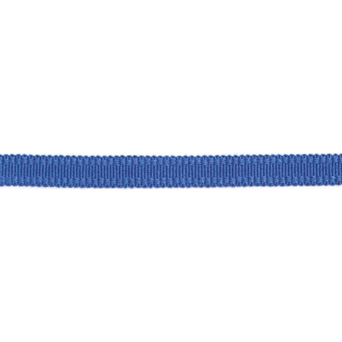 Versailles 9/16" Raised Edge Gimp - Cobalt by Europatex Designer Fabric Versailles 100% Rayon China See Sample Horizontal: N/A and Vertical: N/A 0.56 inches  - Swanky Fabrics -