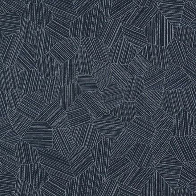 146419-0006 Leaf Structure Indigo by Sunbrella Designer Fabric Rockwell Currents Collection 100% Sunbrella Materials USA 5-Year 54 inches (137.16 cm) - Swanky Fabrics -