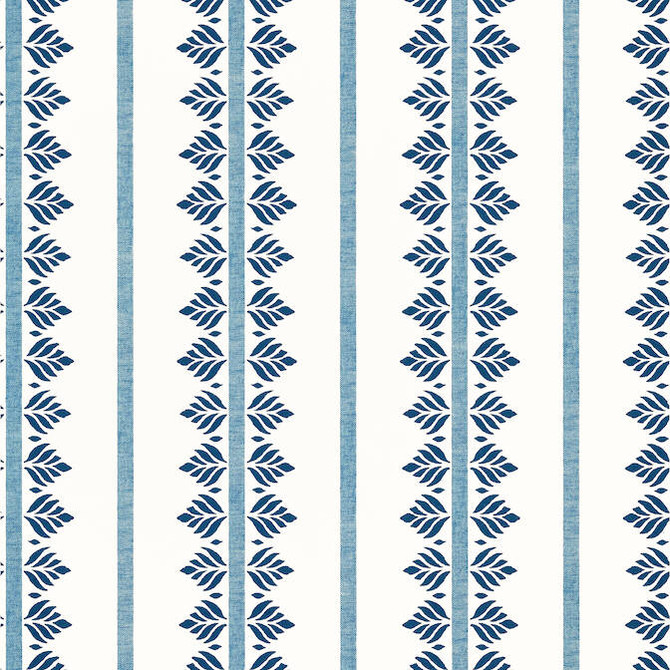 Fern Stripe Navy AT15101 by Anna French Wallpaper Anna French Wallpaper Fern Stripe Navy AT15101Wallpaper Antilles Non Woven Wallpaper UNITED STATES </p><p>Repeat: V: 6.25 27 - Fabric Carolina -