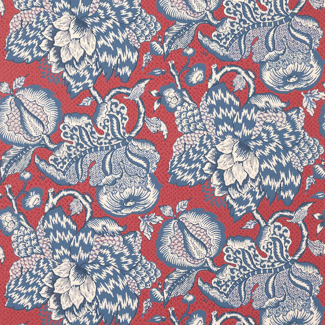 Westmont Red and Blue AT15109 by Anna French Wallpaper Anna French Wallpaper Westmont Red and Blue AT15109Wallpaper Antilles Non Woven Wallpaper UNITED KINGDOM </p><p>Repeat: V: 20.5 27 - Fabric Carolina -
