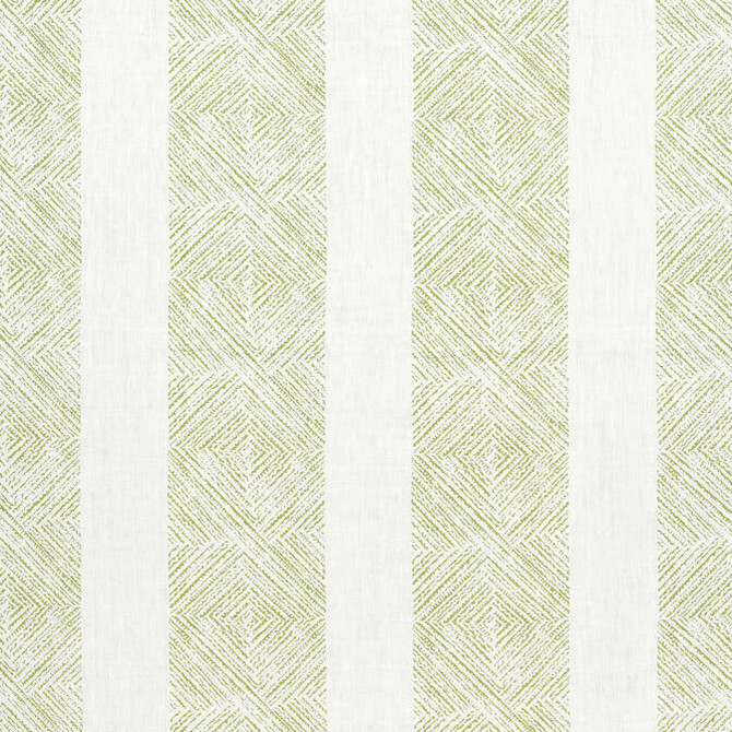 Clipperton Stripe Green AF15125 by Anna French Fabric Anna French Fabric Clipperton Stripe Green AF15125Fabric Antilles Fabric Book 100% Linen INDIA </p><p>Repeat: V: 6 54 - Fabric Carolina -
