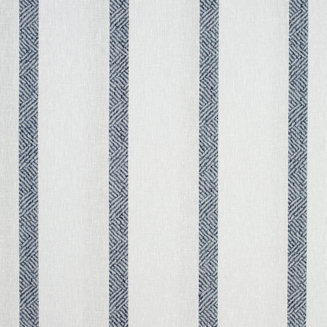 Cobble Hill Stripe Navy FWW7127 by Thibaut Fabric Thibaut Fabric Cobble Hill Stripe Navy FWW7127Fabric Atmosphere 64% Linen, 36% Polyester TURKEY </p><p>Repeat: V: - 117 - Fabric Carolina -